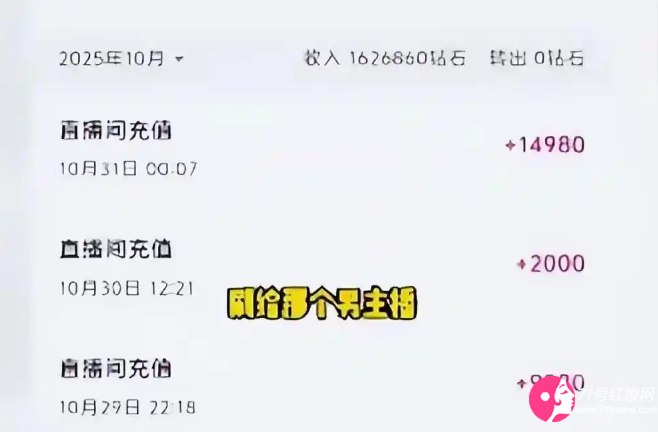 8年打賞主播67萬